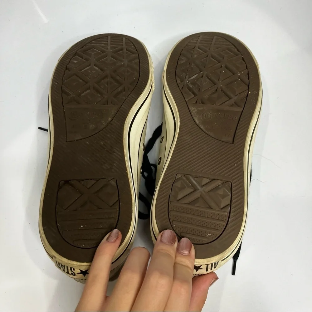 Converse sneakers‎ gray silver size 12 men’s - Picture 6 of 7